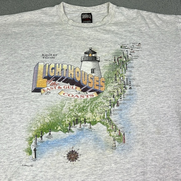 Vintage Lighthouse T-shirt - Picture 2 of 5